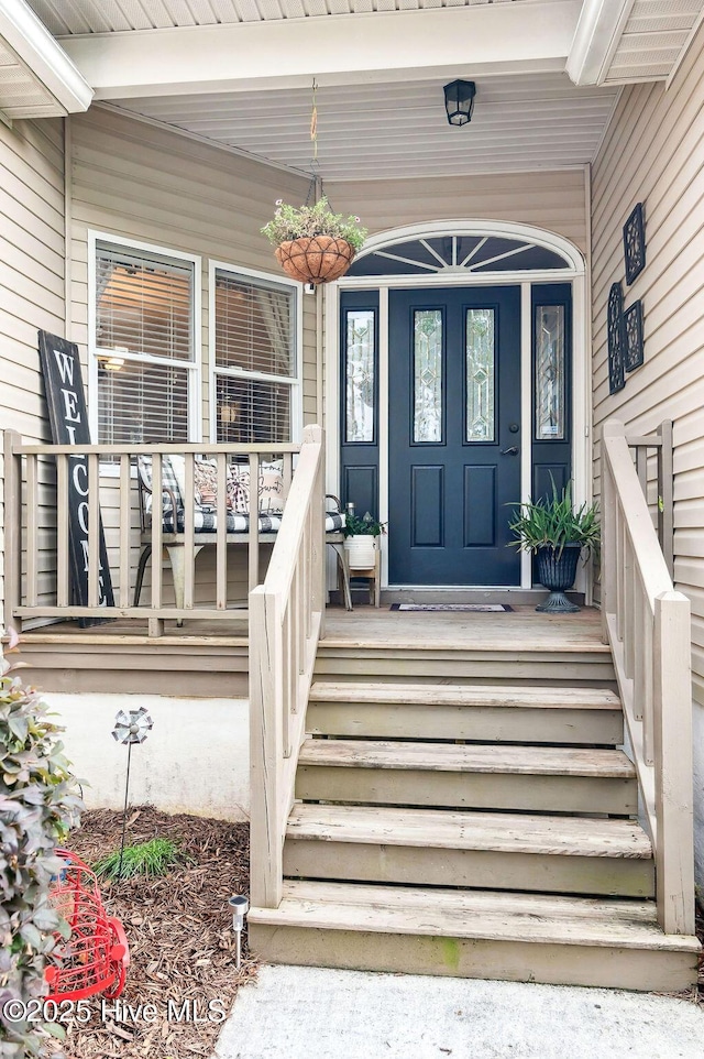 1177 Roberts Rd, Newport, NC 28570 - property entrance featuring a porch