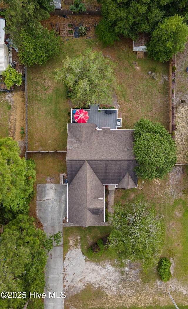 1177 Roberts Rd, Newport, NC 28570 - view from above of property