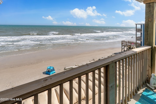 water view with local beach