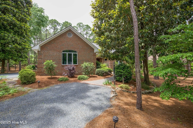 view of front of property with brick siding