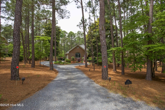 17 Troon Dr, Pinehurst, NC 28374 - view of front of property with curved driveway