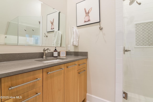 3 Sabal Palm Trl, Bald Head Island, NC 28461 - full bathroom with a shower stall and vanity