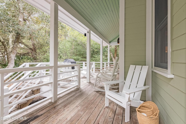 3 Sabal Palm Trl, Bald Head Island, NC 28461 - view of wooden deck