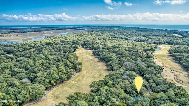 3 Sabal Palm Trl, Bald Head Island, NC 28461 - bird's eye view of a nearby body of water
