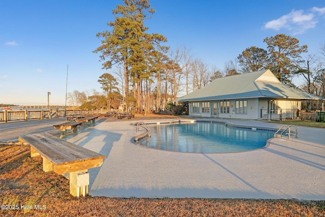 community pool featuring a patio