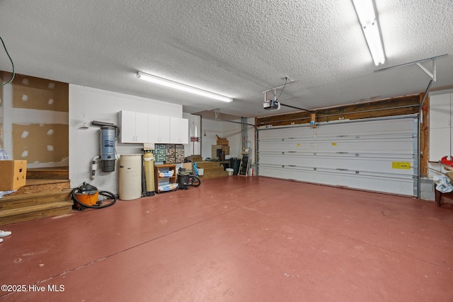 9333 Doris Dr, Oriental, NC 28571 - garage with a garage door opener and a central vacuum unit