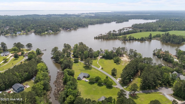 9333 Doris Dr, Oriental, NC 28571 - bird's eye view of a large body of water