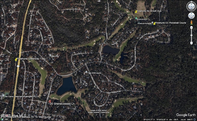 20 Shenecossett Ln, Pinehurst, NC 28374 - aerial view of property's location
