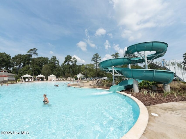 20 Shenecossett Ln, Pinehurst, NC 28374 - community pool with a water slide