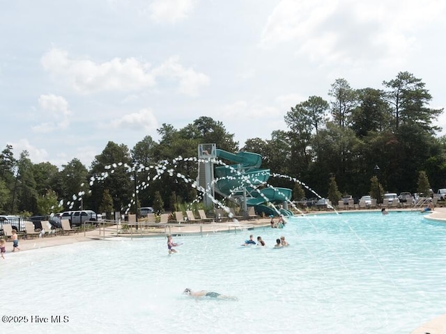 20 Shenecossett Ln, Pinehurst, NC 28374 - community pool featuring a water slide