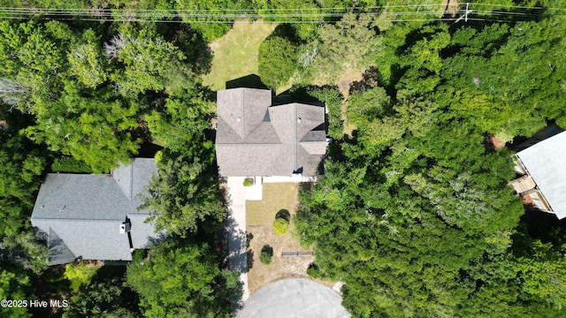 107 Live Oak Ct, Pine Knoll Shores, NC 28512 - bird's eye view