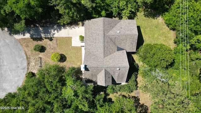 107 Live Oak Ct, Pine Knoll Shores, NC 28512 - view from above of property