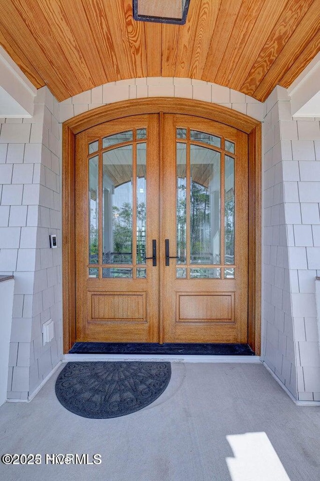 1326 Tidalwalk Dr, Wilmington, NC 28409 - property entrance featuring french doors