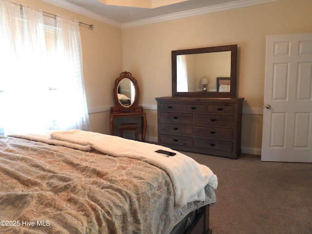 644 Milton Dr, Winterville, NC 28590 - carpeted bedroom featuring ornamental molding