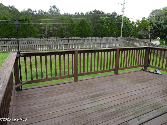 644 Milton Dr, Winterville, NC 28590 - view of wooden deck