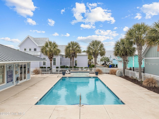 1218 Pinfish Ln, Carolina Beach, NC 28428 - community pool with a patio area