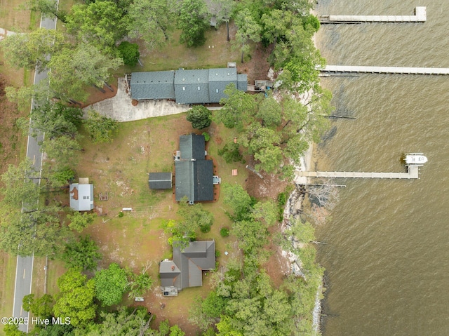 2285 Old Pamlico Beach Rd W, Belhaven, NC 27810 - aerial view of property and surrounding area with a large body of water