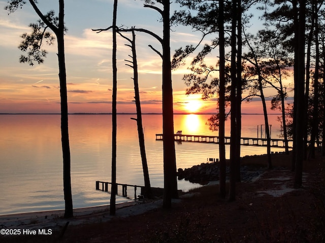 2285 Old Pamlico Beach Rd W, Belhaven, NC 27810 - dock area with a water view