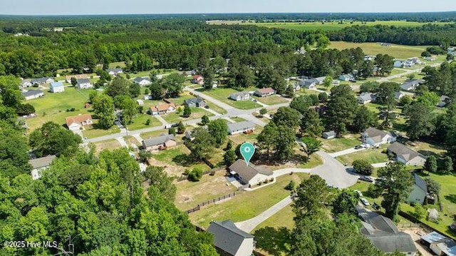 102 Rocky Ct, Richlands, NC 28574 - view of property location featuring a heavily wooded area
