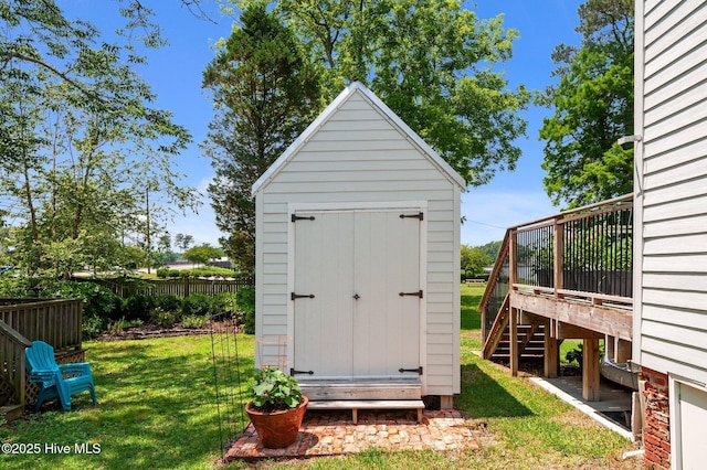 105 N Main St, Bath, NC 27808 - view of shed with stairs