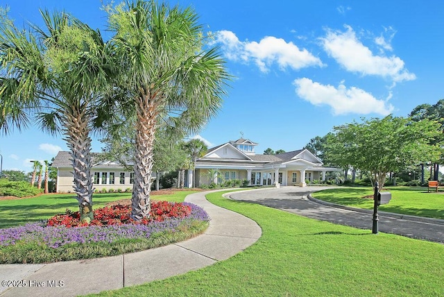 968 Woodwind Dr, Leland, NC 28451 - view of front of property featuring a front lawn