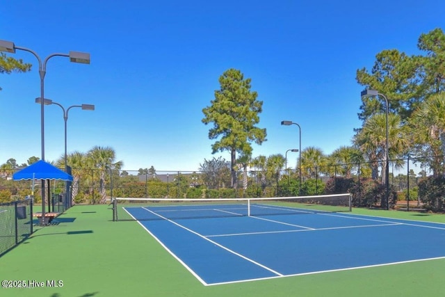 968 Woodwind Dr, Leland, NC 28451 - view of tennis court featuring community basketball court