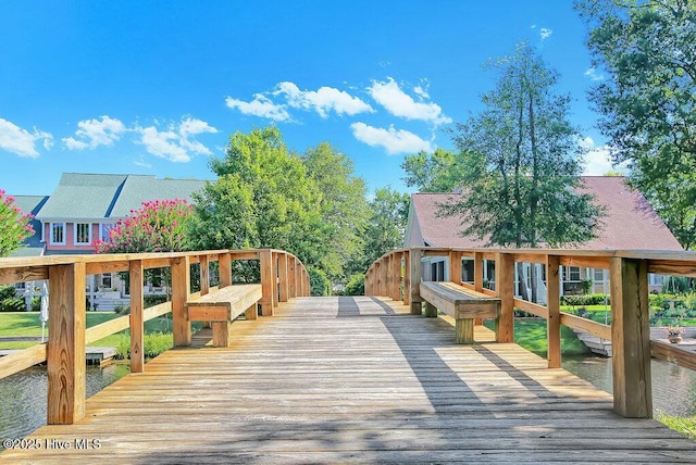 968 Woodwind Dr, Leland, NC 28451 - view of wooden deck