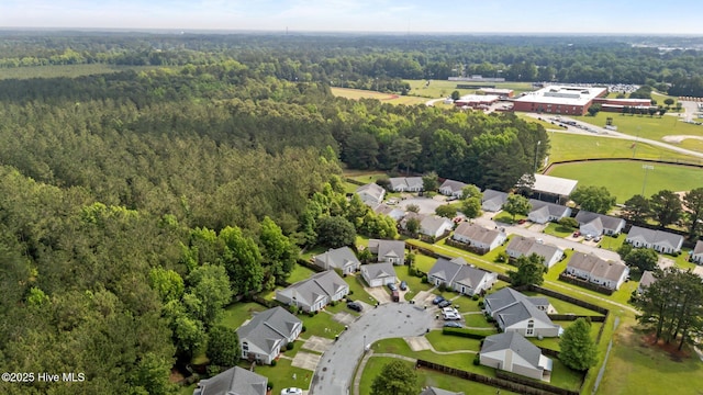 133 Moses Griffin Ln, New Bern, NC 28562 - view of property location featuring a heavily wooded area and nearby suburban area