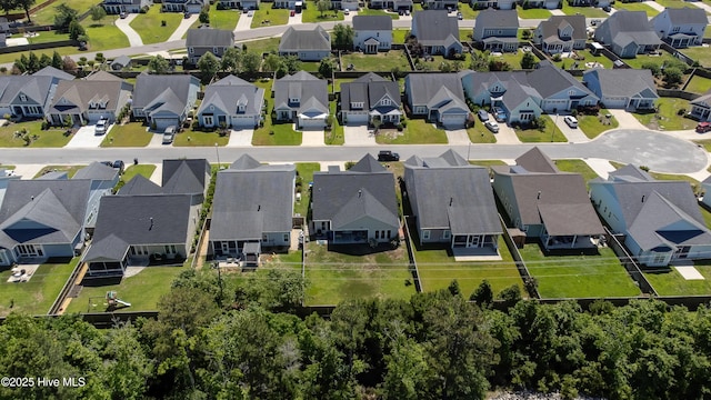 90 N Lamplighters Walk, Hampstead, NC 28443 - aerial view of residential area