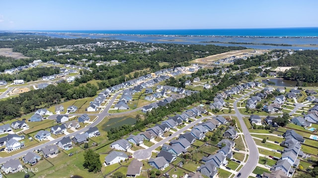 90 N Lamplighters Walk, Hampstead, NC 28443 - aerial overview of property's location with a nearby body of water and nearby suburban area