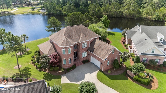 6575 Longwater Ct SW, Ocean Isle Beach, NC 28469 - view from above of property with a large body of water