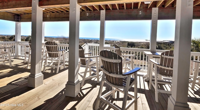 6575 Longwater Ct SW, Ocean Isle Beach, NC 28469 - view of wooden deck