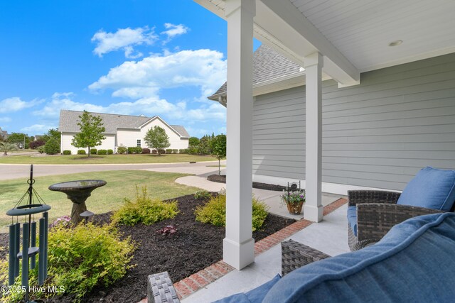 3032 Beachcomber Dr, Southport, NC 28461 - view of patio