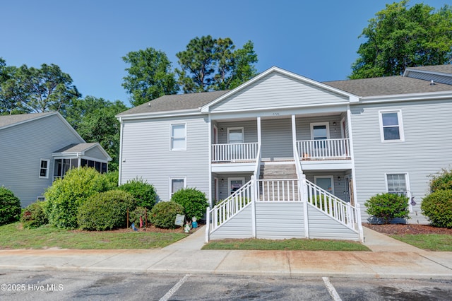 2726 S 17th St Unit C, Wilmington, NC 28412 - view of property featuring stairway
