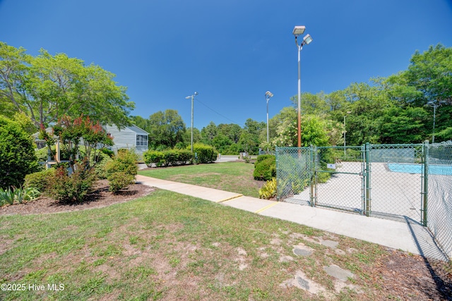 2726 S 17th St Unit C, Wilmington, NC 28412 - view of yard with a gate