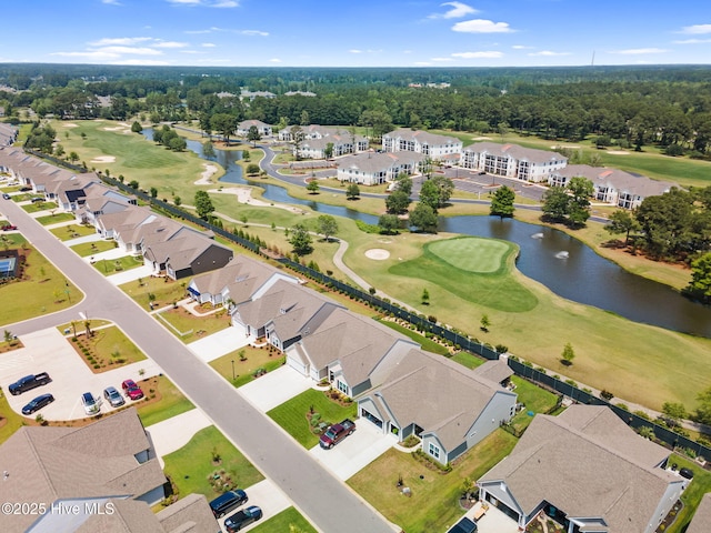 113 Eagle Claw Dr, Calabash, NC 28467 - aerial view of residential area featuring a golf club and a nearby body of water