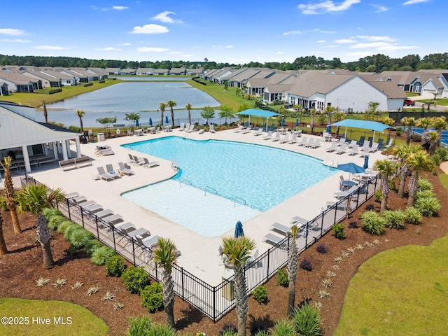 113 Eagle Claw Dr, Calabash, NC 28467 - community pool with a residential view, a patio, and a water view
