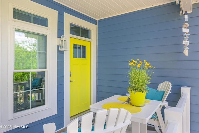 201 W Yacht Dr, Oak Island, NC 28465 - entrance to property featuring covered porch