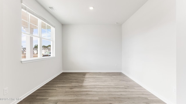 2304 Emerald Ave Lot 272, Castle Hayne, NC 28429 - spare room featuring wood finished floors, baseboards, and recessed lighting