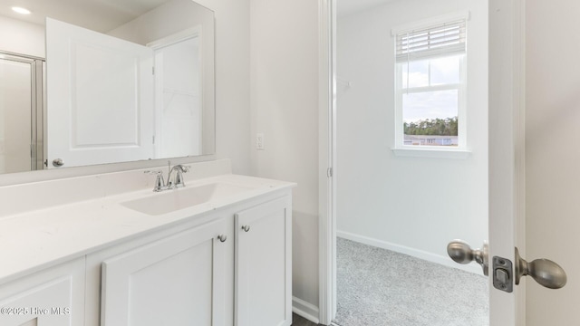 2304 Emerald Ave Lot 272, Castle Hayne, NC 28429 - full bathroom featuring vanity and baseboards