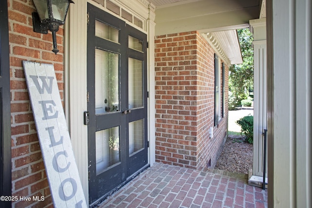 2008 S Elm St, Greenville, NC 27858 - doorway to property with brick siding