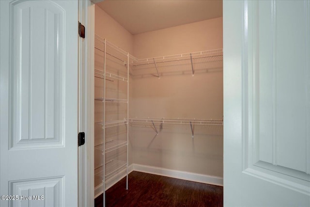222 Station House Rd, New Bern, NC 28562 - spacious closet with dark wood finished floors