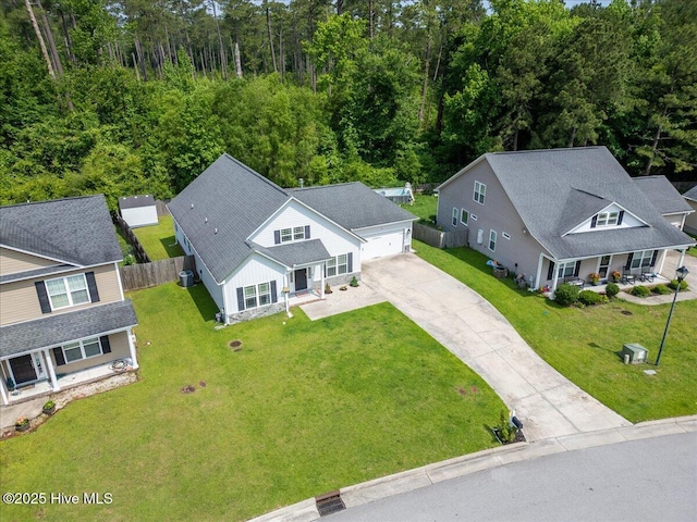 222 Station House Rd, New Bern, NC 28562 - view from above of property
