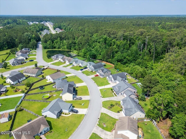 222 Station House Rd, New Bern, NC 28562 - view of property location with a forest and nearby suburban area