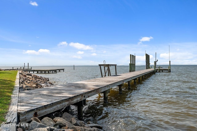859 Old Pamlico Beach Rd W, Belhaven, NC 27810 - dock area with a water view