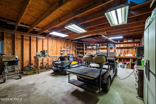859 Old Pamlico Beach Rd W, Belhaven, NC 27810 - basement with a workshop area