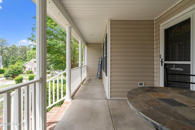 144 Newington Way, Aberdeen, NC 28315 - view of covered porch