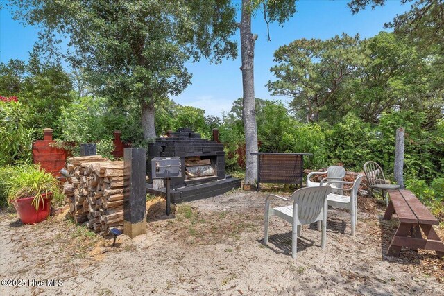 4407 E Oak Island Dr, Oak Island, NC 28465 - view of yard