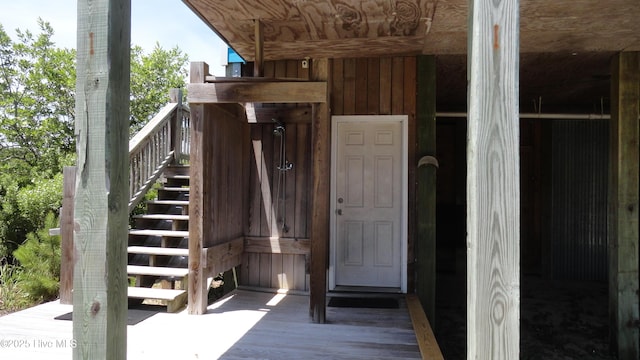 105 Sandy Landing Rd, Cedar Island, NC 28520 - view of exterior entry