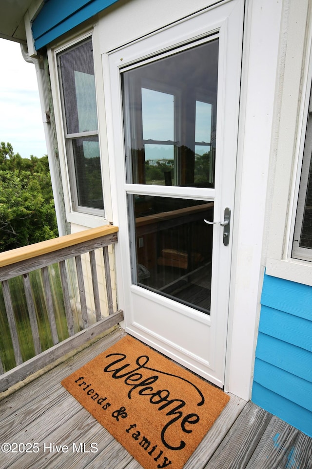105 Sandy Landing Rd, Cedar Island, NC 28520 - view of exterior entry